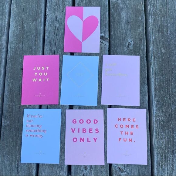 đWestâEmoryâDayâMaker QuoteâCardsâw/StandâNWOT - Picture 6 of 8